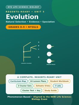 Biology Curriculum Unit 5: Evolution & Natural Selection | NGSS & NYS Regents