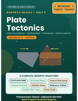 Earth & Space Science Unit 3: Plate Tectonics | Bilingual Spanish/ENL