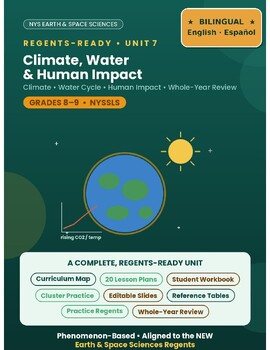 Earth & Space Science Unit 7: Climate + Review | Bilingual Spanish/ENL
