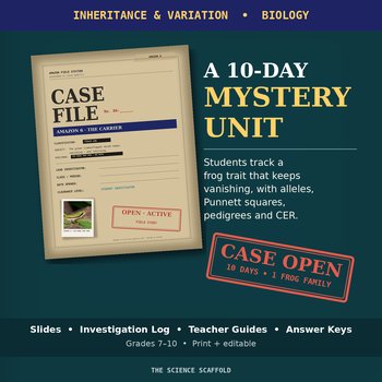 Genetics Biology Mystery Unit | Punnett Squares and Pedigrees | Amazon 6